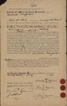 (Power of attorney (William Henry Ross or Arthur Wellington Ross) for Isabelle Desjarlais, Baie St. Paul, Manitoba [1876-1930]