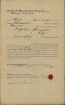 Power of attorney (Napoleon Bonneau) for Henry Tourond, St. Norbert, Manitoba [1876-1930]
