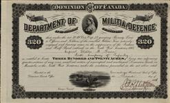 Grantee - Green, Wilton B. - Corporal - Birtle Company of Infantry 2 April 1886