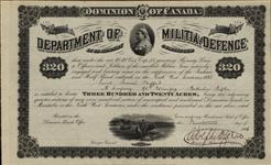 Grantee - Moffat, Samuel - Private - "A" Company 90th Winnipeg Battalion Rifles 19 January 1886