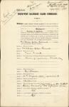 Laronde, William John; address: Pine Creek; claim no. 295; born: 11 August, 1876 at Possen; father:unknown (Métis); mother: Rosine Ferland (Métis); married: Sara McLeod; scrip cert.: form E, no. 2911 1885-1906