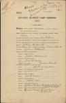 Bellcourt, Julien; for his son Edwin Charles Belcourt; claim no. 2839; address: Lac Ste. Anne; born: 1884 at Lac Ste. Anne; father: Julien Belcourt (Métis and deponent); mother: Marie Gray (Métis); scrip cert.: form C, no. 1558 = Bellcourt, Julien; au nom de son fils Edwin Charles Belcourt; no de réclamation 2839; résidence: lac Sainte Anne; né: en 1884 au lac Sainte Anne; père: Julien Belcourt (Métis et témoin déposant); mère: Marie Gray (Métisse); certificat: formulaire C, no 1558 1885-1906