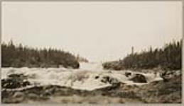 [Falls on lower Assiwaban River (Frank's Brook), Labrador] 1921