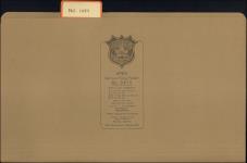Privy Council, Ottawa, Half-Breed Grant of 1, 400, 000 Acres 1872