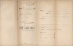 Cuddy, John of Winnipeg Grocer to Macarthur, Duncan of Winnipeg, Banker 18 December 1876-21 February 1877