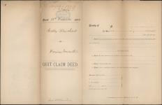 Blanchard, Sedley of Winnipeg, Barrister-at-law to Macarthur, Duncan of Winnipeg, Banker 18 December 1876-21 February 1877