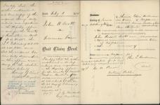 Scott, John R. of Napanee, Ontario, Merchant to Lane, Freeman of Emerson, Manitoba, Trader 1 February 1881-14 June 1882