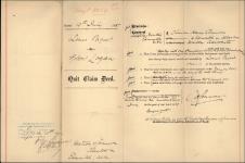 Paquet, Louis of Edmonton, Alberta, Laborer to Logan, Robert of the same place, Trader 19 July-28 September 1887