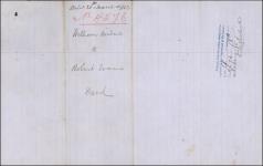Milne, William of Hamilton, Ontario, Gentleman to Evans, Robert of the same place, Merchant 27 March 1882-18 November 1885