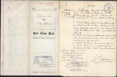 Lee, John Nickles of Parkdale, Ontario, Gentleman to Howard, Thomas Edward of Bath, Ontario, Merchant 19 November 1885-4 August 1886