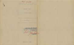 Slinn, William of Township 17, Range 21, W2, Farmer to Slinn, Charles of Regina, Sask., Baker 23 July-2 September 1897