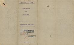Delorme, Marie District of Alberta to Cowie, Isaac of Edmonton, Alberta. Gentleman 9 June-28 September 1897