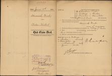 Wiebe , Heinrich, of Township 1, Range 1, E1, Farmer to Hiebert, Peter of Township 8, Range 5, E1, Farmer 16 June-7 November 1902