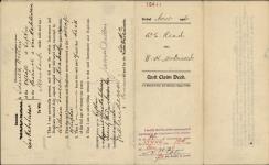 Read, William Ernest of Lipton, Saskatchewan, Merchant to McDonald, Donald Hogarth of Fort Qu'Appelle, Saskatchewan, Banker 23 November-19 December 1906