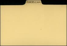 American companies: A to W [textual record] 1883-1998.