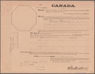 [Patent no. 9689, sale no. 103] 13 October 1890