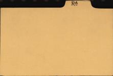 Ra to Ru [textual record] 1883-1998.