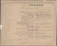 [Patent no. 12740, sale no. 900] 23 November 1900 (2 January 1881)