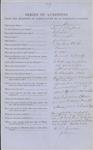 Questionnaire - James Shaw, settled in Clarendon in 1842 1853