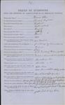 Questionnaire - Thomas Alton, settled in Nelson in 1819 1853