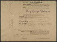 [Patent no. 15840, sale no. 233] 17 August 1909 (27 July 1909)