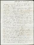 Lettre de Moreau de Saint-Méry, Philadelphie, à [Joseph] Nancrède, Boston : discussion sur plusieurs ouvrages dont "L'Abeille françoise" 11 mars 1795
