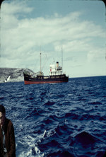 [Icebreaker Edward Cornwallis at Ivujivik] 1955.