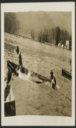 [First Nations] canoe race 1942-1943
