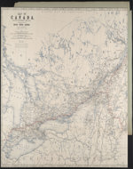 [Full pages] Map of Canada with Part of New Brunswick & Nova Scotia [cartographic material] n.d.