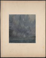 [Full page] Storm on Lake George [New York] ca. 1860