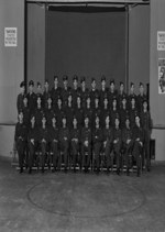[Group photo of the students of Course 10, Bagotville Air Force Base] 3 June 1943