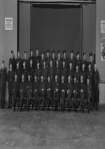 [Group photo of the students of Course 12, Bagotville Air Force Base] 3 June 1943