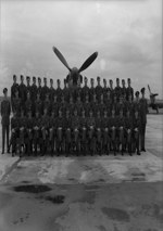 [Group photo of the students of Course 17, Bagotville Air Force Base] 19 September 1943