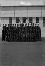 [Group photo of the students of Course 29, Bagotville Air Force Base] 18 July 1944
