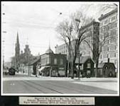 Federal District Improvement Commission Records. Elgin Street looking north at corner of Laurier Avenue 1929