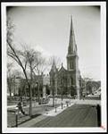 Knox Church. Looking S/E on Cor. Albert & Elgin Streets 1929.