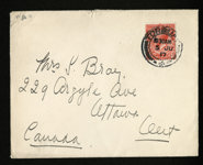 [Envelope mailed to Mrs Bray, Ottawa] July 15, 1917