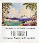 Advertising Bureau - CNR/ CN Steamships - Bermuda and the British West Indies 1931