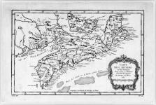 Carte de l'Acadie et pais voisins pour servir a L'Histoire Generale Des Voyages. Par M.B. Ingr. de la Marine. 1757. [document cartographique] Tom XIV, No. 13. 1757.