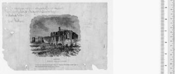 Quebec. Ruins of Intendant' Palace. [graphic material] 1876(1684).