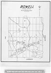 Bowell, Algoma District. [cartographic material] n.d.