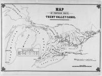 Map of proposed route Trent Valley Canal. [cartographic material] n.d.
