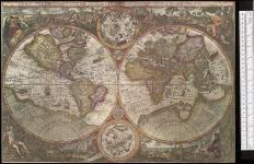 Orbis Terrae Compendiosa Descriptio Ex peritissimorum totius orbis Gaeographorum operibus desumta. Antverpiae, apud Joanem Baptistam Vrient [cartographic material] [1592].