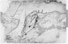 Sketch map of ground at Point Levi, Quebec, being proposed new works of defence. Wm. F. Drummond Jervois, 18th March 1865. Forwarded to C.R.E. in Canada with D.W.'s memo of 18th March 1865. [cartographic material] 1865
