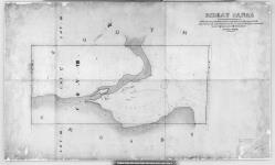 Rideau Canal. Plan shewing boundaries as marked on the ground, of the Land belonging to the Ordnance in the vicinity of Chaffey's Lock Station in Lot No. 17. Concession VIII. Township of South Crosby. [cartographic material] [1851]