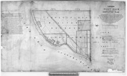 Canada, Fort Erie, Verifiation Plan shewing the Boundaries as marked on the ground, of the Military Reserve belonging to the Ordnance at Fort Erie, Township of Bertie, and County of Welland, Canada West, as Surveyed by Mr. F.F. Passmore, Provincial Land Surveyor, in the months of May June & July 1852 and verified by Lieut. Berdoe A. Wilkinson Rl. Engineers. & Mr. N. Walker, Surveyor and Dftsman. Rl. Engr. Department. [cartographic material] 1853