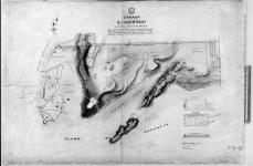 Canada, Kingston, Verfication Plan, showing the Boundaries as marked on the Ground of the Military Reserve Fort Henry as surveyed by Mr. Macdonald Deputy Provincial Surveyor in the year 1829 & verified by Lt. Farrell Royal Engineers in the year 1853-4. Alex Gordon Lieut. Col. Royal Engineers, Dist. Com'g Engr., Kingston, C.W. 9th Nov. 1854. [cartographic material] 1854