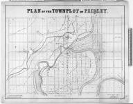 Plan of the Townplot of Paisley. [cartographic material] [1858]