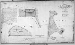 Canada, St. Josephs, Plan shewing the Boundaries as marked on marked on the ground of the Military Reserves belonging to the Ordnance on the island of St. Joseph's, Lake Huron C.W. as surveyed by Mr. T.N. Molesworth during the months of Sept. 1853 and May and July 1854. [cartographic material] 1854