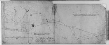 Plan shewing the relative situation of the land offered by the Curé of Chambly the Church and the Barracks at that place, and the most eligible situation on the Government land for deceased soldiers of the Roman Catholic Religion. In special estimate dated 26th July 1843 & item annual estimate 1844-45 it s proposed to fence in the part colored yellow for a burial ground according to accompanying sketch. Transmitted to the Commanding Royal Engineers in reference to the Military Secretary's letter dated 24th May 1843. District Royal Engineer Office, Montreal, 26th June 1843. Fras Ringler Thomson, Majr & Captn Rl Engrs. Fredk Tomms Captn, 23 Fusilier Capt. R.E. [cartographic material] 1843
